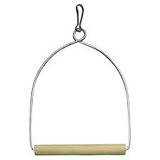 columpio para jaula de aves