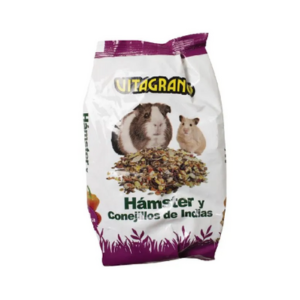 Comida Hámster y Conejillos 300gr (vitagrano)