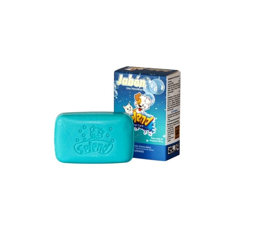 Jabón Splend-Dog Insecticida 90gr