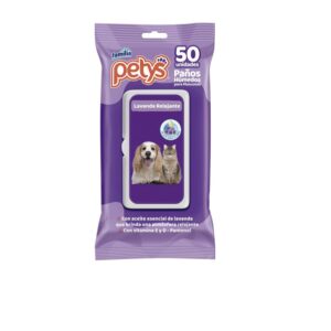 Pañitos Húmedos Lavanda Relajante Petys 50Unds