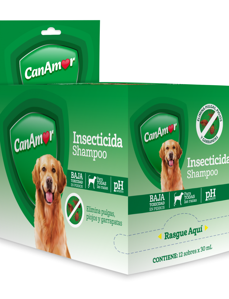 Shampoo CanAmor insecticida 30ml