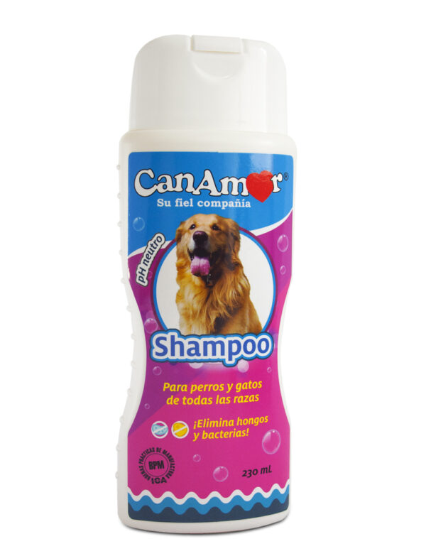 Shampoo CanAmor Antibacterial perro 230ml
