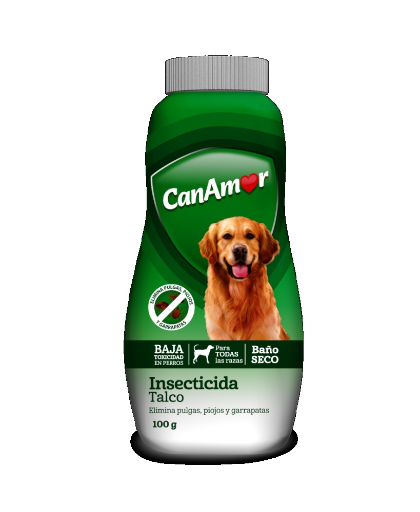 Baño Seco Insecticida CanAmor 100gr