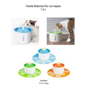 Bebedero Tipo Fuente Para Gato