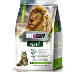 Br Cat Adulto Wild Salmon/Pato 1 Kilo