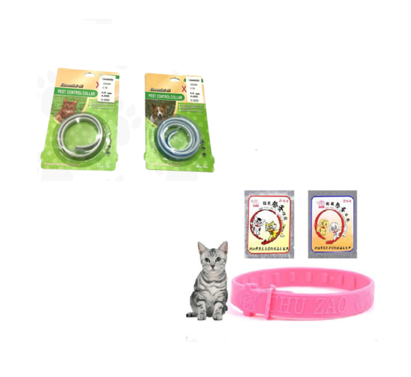 Collar Antipulgas Para Gato y Perro Raza Pequeña