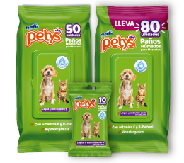 Pañitos Húmedos Petys con Fragancia