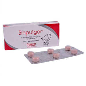 Pastilla Antipulgas Perros o Gatos Sinpulgar 10-20kg (Lab. Chalder) Und.
