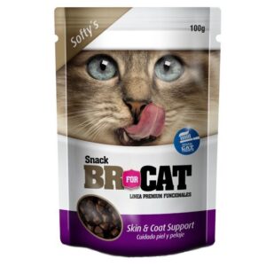 Snack Br Gato Cuidado de Piel y Pelaje 100gr