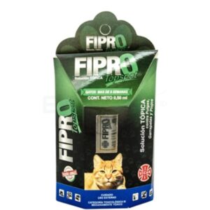Pipeta Antipulgas Fipro SpotOn 8Semanas 0.50Ml