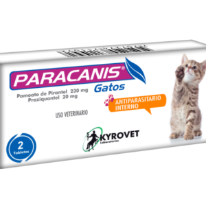 Desparasitante en tableta para Gato Paracanis Gato 4kg
