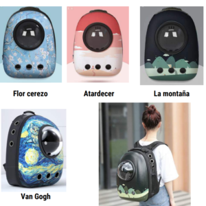 Cargador para gato Ref. Capsula Morral Paisajes PB01 B