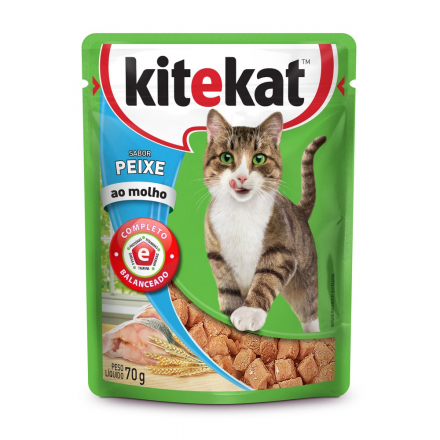 Pouche Kitekat Gato Pescado 70gr