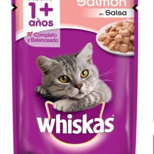 Pouche Whiskas Gato Adulto Salmon