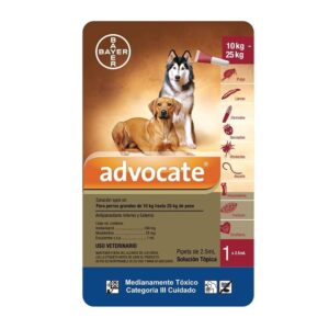 Pipeta Antipulgas Para Perro Advocate 10-25kg